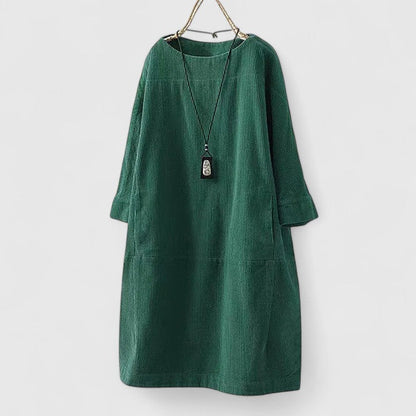 Lorna - Élégante Robe Midi Confortable