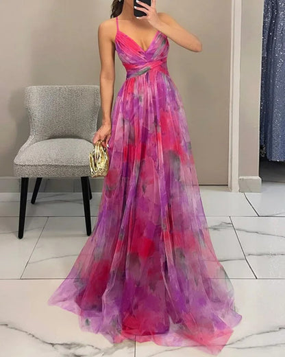 PERSIAN | Robe maxi florale élégante (Édition spéciale)