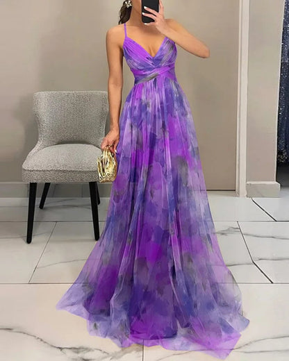 PERSIAN | Robe maxi florale élégante (Édition spéciale)