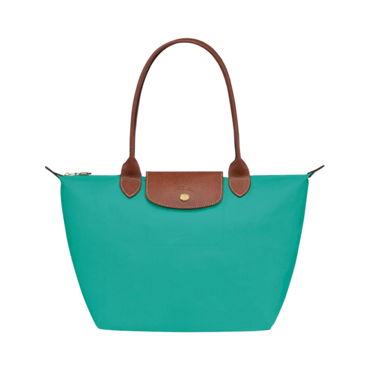 Longchamp - Sac Tote Polyvalent Turquoise