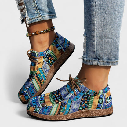 Chaussures Bohèmes Patchwork Confort