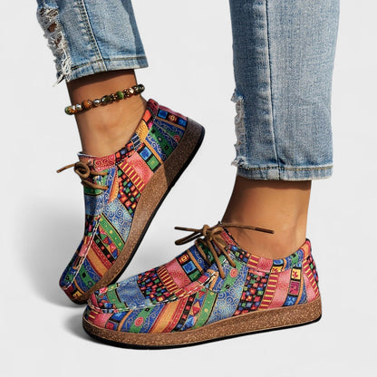 Chaussures Bohèmes Patchwork Confort