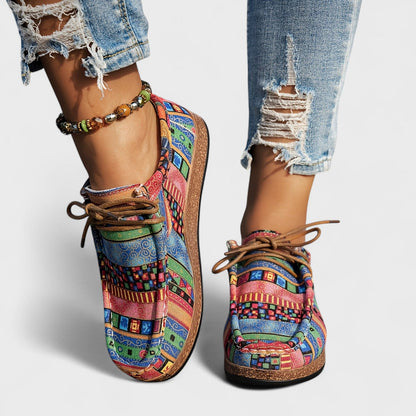 Chaussures Bohèmes Patchwork Confort