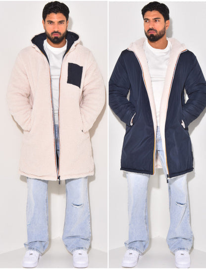 Manteau réversible