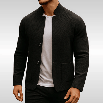 AMAURY| GILET EN MAILLE STRUCTURÉE POUR HOMME