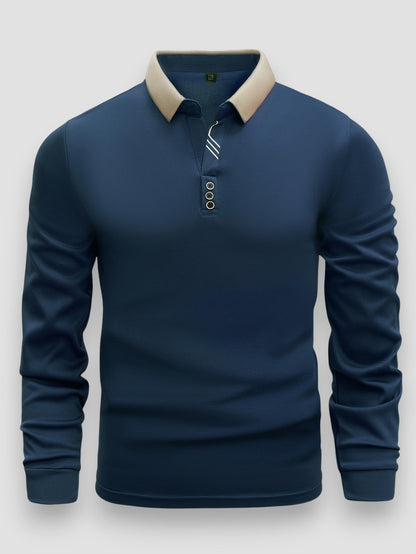 OCTAVE | POLO MANCHES LONGUES POUR HOMME