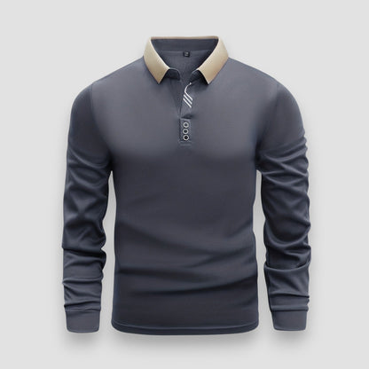 OCTAVE | POLO MANCHES LONGUES POUR HOMME
